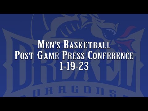 Drexel Men's Basketball Press Conference 1-19-23