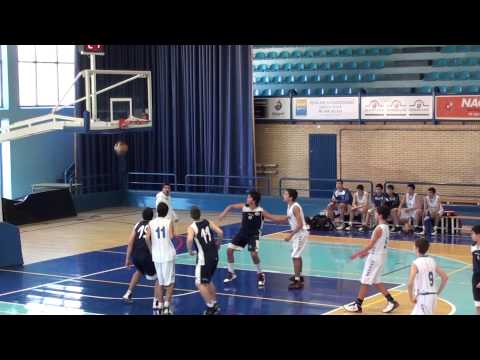 1º CUARTO. QALAT CADETE B 37 -  CAJASOL A  89. 29-12-12