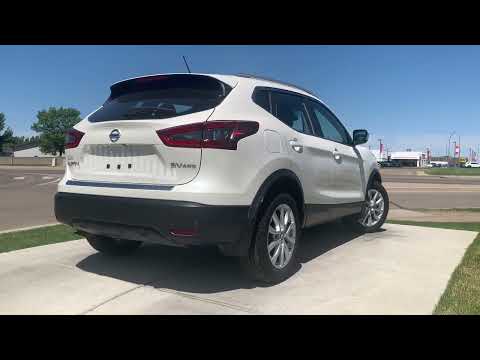 2023 Nissan Qashqai AWD SV CVT in White for sale at Medicine Hat Nissan in Medicine Hat, AB