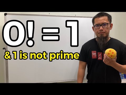 zero factorial is equal to 1 and 1 is not prime