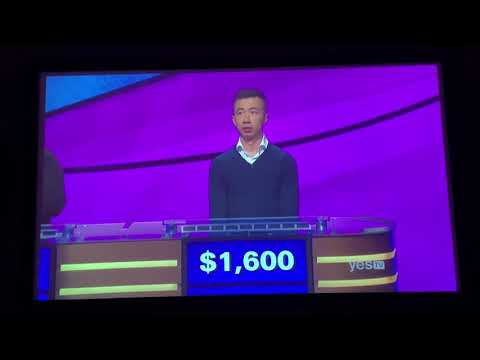 Jeopardy, Ben Scripps Day 2 - 1st Daily Double (5/19/20)