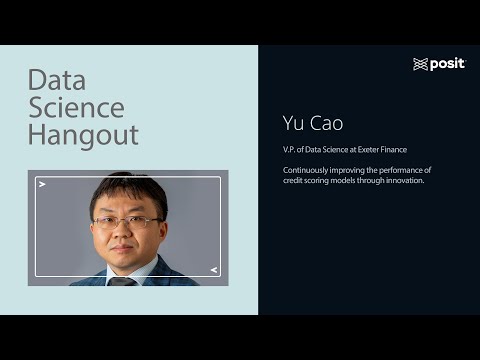 Yu Cao, Exeter Finance - Data Science Hangout - YouTube
