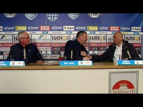 PEC Zwolle - Willem II (4-1); persconferentie © 2016 kvpm.nl