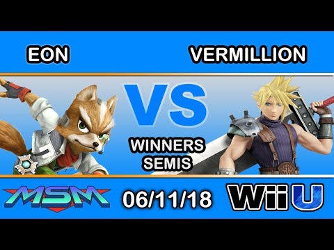 MSM 150 - GRV | Eon (Fox,Bayonetta) Vs. Vermillion (Cloud) Winners Semis - Smash 4