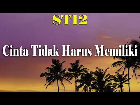 ST12 - Cinta Tidak Harus Memiliki - (Audio Lyric)