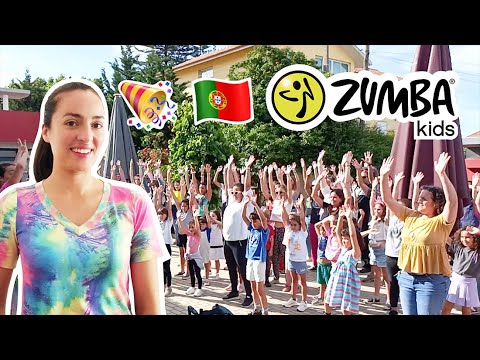 TOU NA MODA Mastiksoul Los Manitos ZUMBA PORTUGAL KIDS Dance Choreography 🇵🇹🎉👧