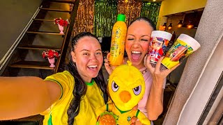 COMPRAMOS TUDO DA COPA DO MUNDO DA SELEÇÃO BRASILEIRA!