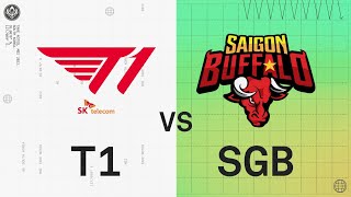 MSI 2022 - Rumble Stage D2 - T1 vs SGB