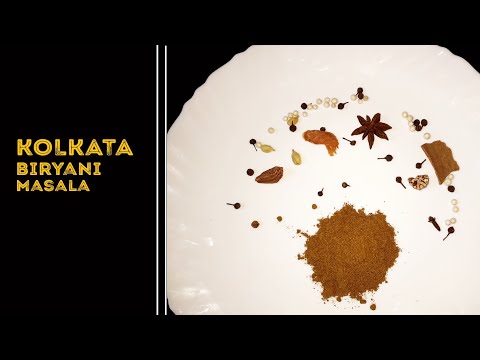 Kolkata Biryani Masala Powder Recipe | Hamlet's Cooking