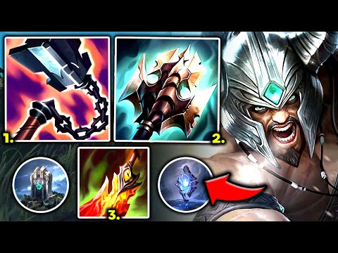 TRYNDAMERE TOP 4000+ HP BRUISER BUILD! (THIS IS HILARIOUS) - S13 Tryndamere TOP Gameplay Guide