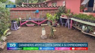 Carabineros de Peumo apoya a “Coyita” en el camino hacia su emprendimiento