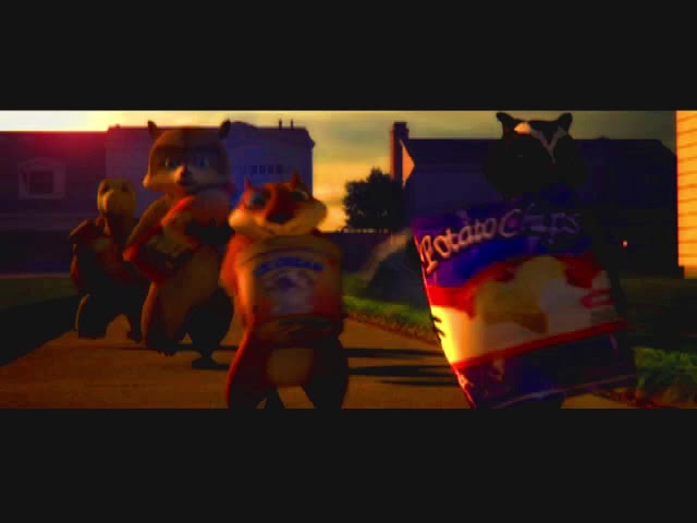 Over the hedge (pal)