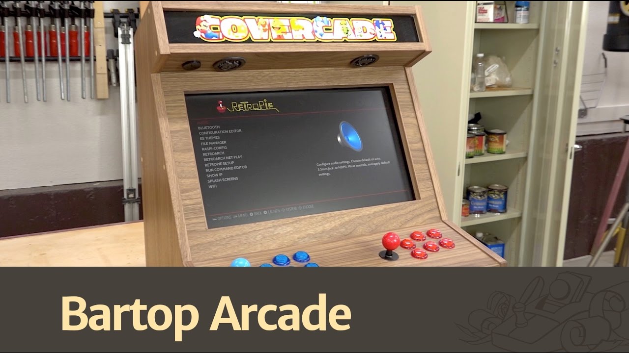 Bartop Arcade w/ Raspberry Pi