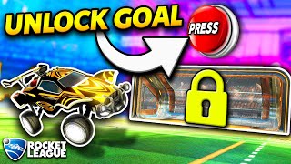 Rocket League, but you have to UNLOCK THE GOALS
