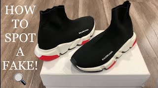 How To Spot a FAKE Balenciaga Speed Trainer (Tips to Authenticate Real vs. Fake)