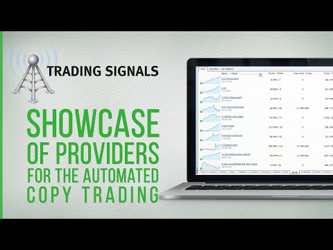 Trading signals showcase