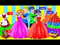 Equestria Girls Princess Dress Up Rich And Poor Princess Dresses