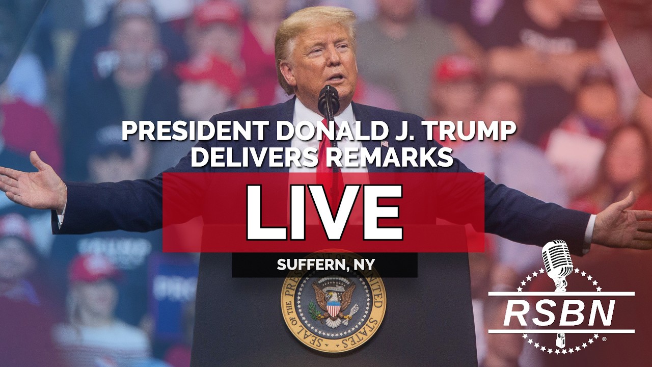 LIVE: President Trump Delivers Remarks in Suffern, New York - 05/22/26