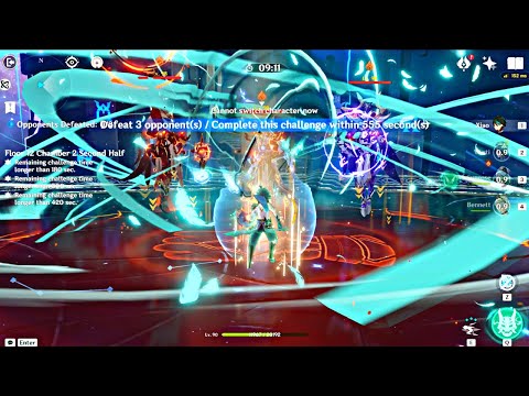 C6 Xiao vs Abyss Lectors & Herald 12-2-2 Spiral Abyss 2.6 | Genshin Impact