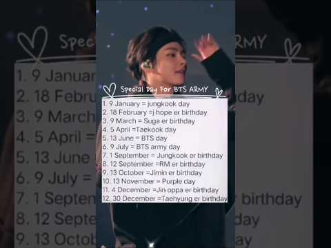 Special day for BTS ARMY 💜#bts #new #shorts