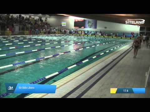 Serie 2 dei 50 Stile Libero  Assoluti Femmine Master - Campionati Regionali Master 2015 VENETO e FR