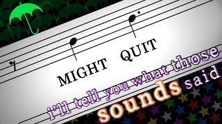 Bill Wurtz - Might Quit (Transcription)