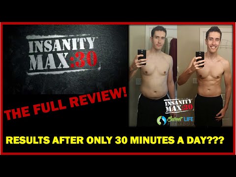 INSANITY MAX 30 REVIEW - RESULTS AFTER 30 MINUTES PER DAY