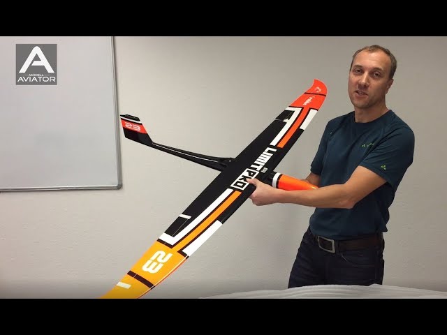 Video teaser per Unboxing Video zum Limit Pro von robbe - ein Video von Modell AVIATOR