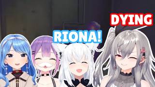 Riona, Fubuki, Towa, and Suisei Absolute Loses it Over This REPO Collab