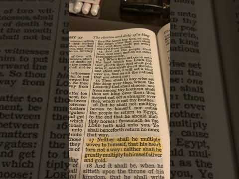 God said in Deuteronomy 17:18 that the kings of Israel were to have COPIES of the law.