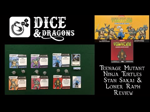 Dice and Dragons - Teenage Mutant Ninja Turtles Adventures Stan Sakai and Loner Raph Review