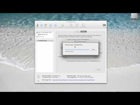 comment demarrer sur cd mac os x