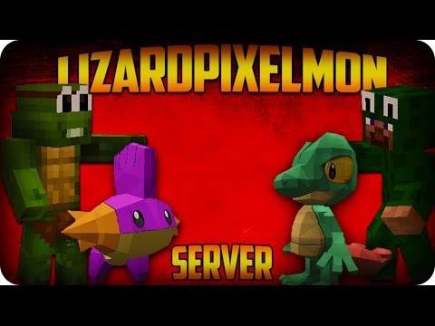 Pixelmon Server! Minecraft Pokemon - Lizard Pixelmon Server Ep 1 - SHINY STARTERS!