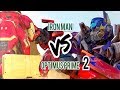 Ironman VS Optimus Prime Round 2 WTF