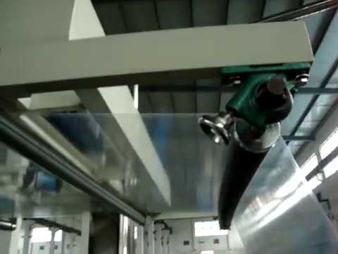 JDCPE-105/65/65 three layer high speed stretch film, Cling Film, casting film machine.