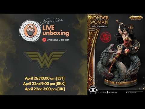 1/3 scale Wonder Woman vs Hydra EX with Bonus [Live Unboxing] | Prime 1 Studio
