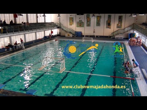 2017 02 18 Waterpolo -Alevin A- CNW Majadahonda Caude A vs Cuatro Caminos Verde