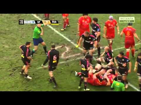 Stade Francais v Perpignan - Top 14 Francia 2013 14 - Dic 29 - R15