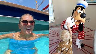 Disney Magic Cruise 2 Days At Sea! Everything We Ate, Princess Gathering & Fun In The Pool!