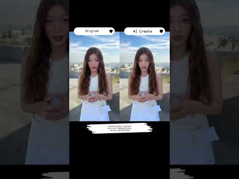 KATSEYE, [Sophia, YoonChae] 😆😊 AI comparison #katseye #funny #fyp #shorts #ai