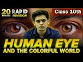 Human Eye And The Colourful World In 20 Minutes Class 10th Rapid Revision Prashant Kirad