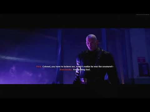 Kravchenko Slaps Peck with his back of his hand