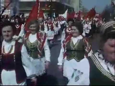 Migawki z przeszłości, 1 Maja – Pochody majowe w polskich miastach 01 05 1987