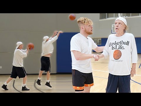 73 Year Old Pulled Up To The Gym & Got Buckets...