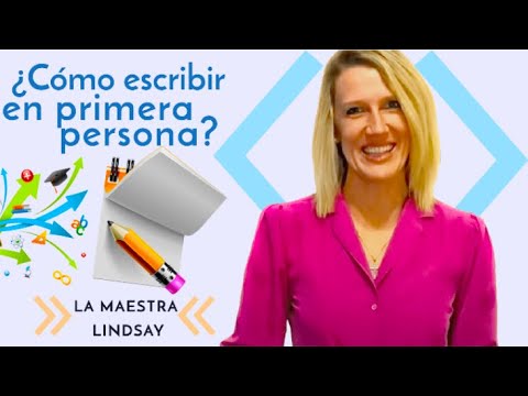 Cómo escribir en primera persona