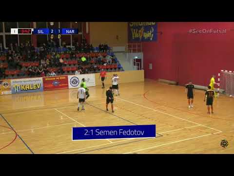 Coolbet saaliliiga: Sillamäe Alexela - Narva United FC 5:1 (07.02.2020)