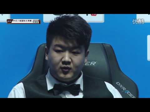 Zhude Run VS Bai Ge - World Chinese 8 Ball Masters Tour 2016-2017 Stage 1 Tianjin