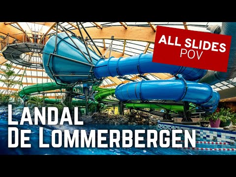 Alle Wasserrutschen im Landal De Lommerbergen (NL)