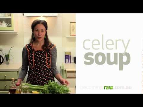 Raw Celery Soup with Nicole