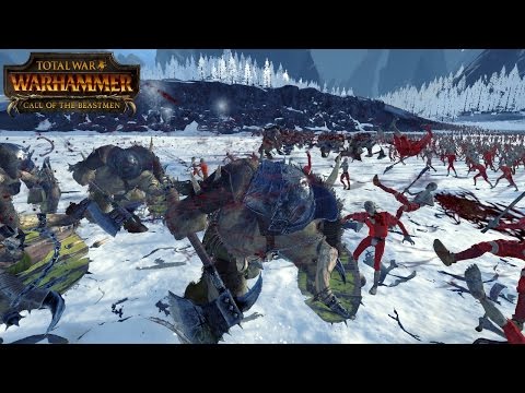 72 Minotaurs vs. 3000 Zombies! (Total War: Warhammer)